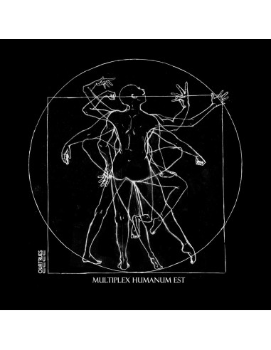 Organic and fair V-neck T-shirt AWARA "Multiplex Humanum Est"