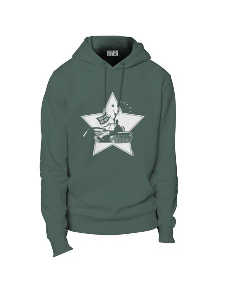 Ethisches Bio-Kapuzensweatshirt JAISALMER "Make Love"