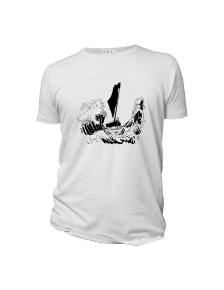 T-shirt bio équitable DOUALA "Tempête - Gaza 3"