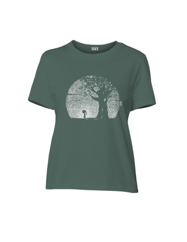 Fair-trade und Bio-/Recycling-Baumwolle T-Shirt SEVILLA "Pousse"