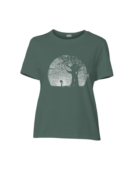 T-shirt coton bio/recyclé équitable Sevilla "Pousse"