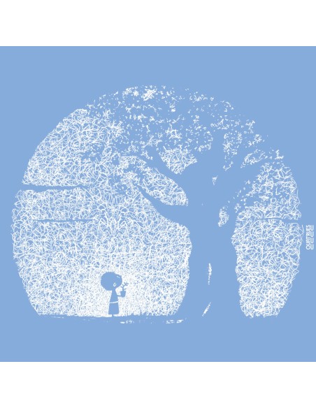 T-shirt coton bio/recyclé équitable Sevilla "Pousse"