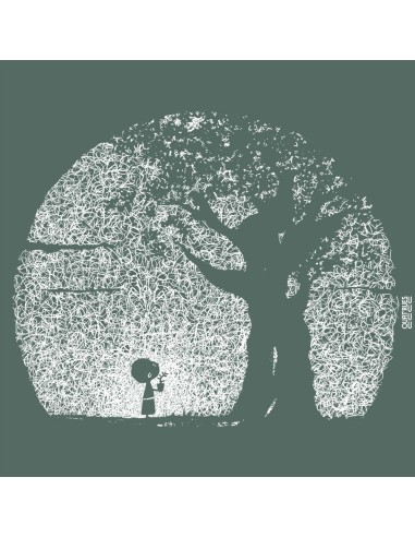 T-shirt coton bio/recyclé équitable Sevilla "Pousse"