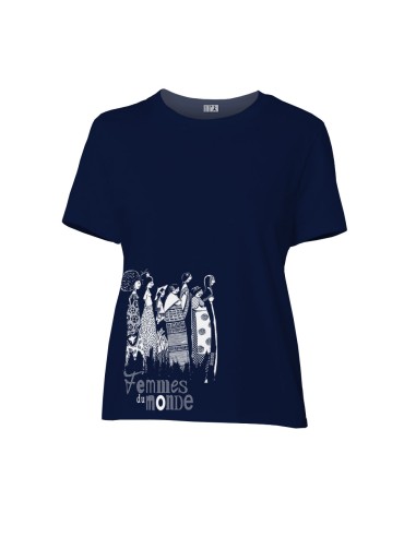 Fairtrade organic/recycled cotton T-shirt SEVILLA "Femmes du monde"