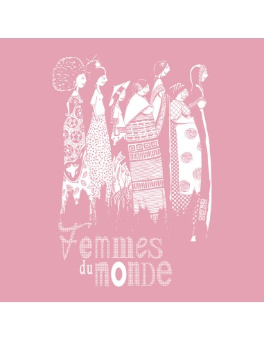 Fair-trade und Bio-/Recycling-Baumwolle T-Shirt SEVILLA "Femmes du monde"