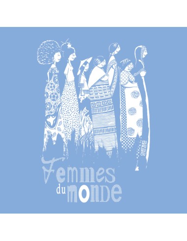 Fairtrade organic/recycled cotton T-shirt SEVILLA "Femmes du monde"