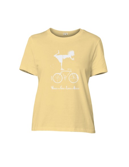 Fairtrade organic/recycled cotton T-shirt SEVILLA "Vélo"