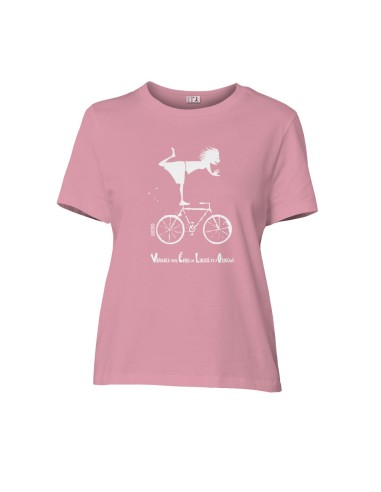 Fair-trade und Bio-/Recycling-Baumwolle T-Shirt SEVILLA "Vélo"