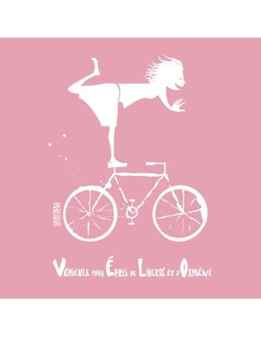 T-shirt coton bio/recyclé équitable Sevilla "Vélo"