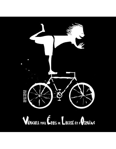 T-shirt coton bio/recyclé équitable Sevilla "Vélo"