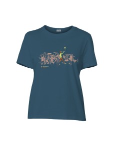 T-shirt coton bio/recyclé équitable Sevilla "Be different"