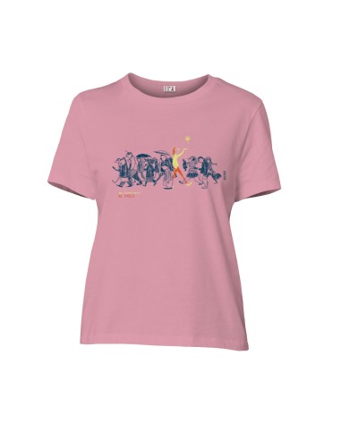 T-shirt coton bio/recyclé équitable Sevilla "Be different"