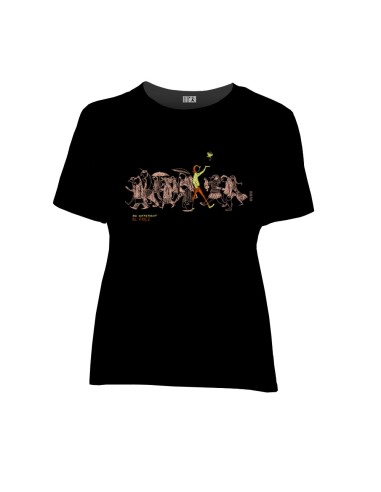 T-shirt coton bio/recyclé équitable Sevilla "Be different"