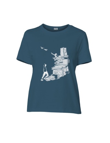 Fair-trade und Bio-/Recycling-Baumwolle T-Shirt SEVILLA "Escalivres"