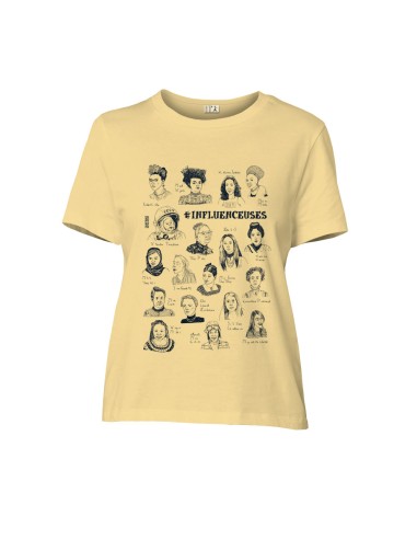 Fair-trade und Bio-/Recycling-Baumwolle T-Shirt SEVILLA "Influenceuses"