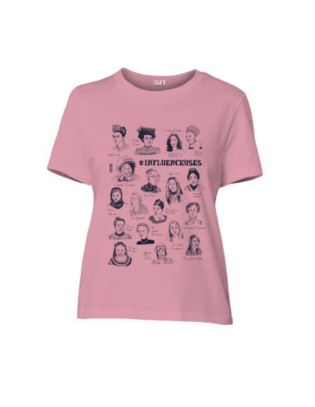 T-shirt coton bio/recyclé équitable Sevilla "Influenceuses"