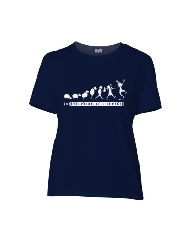 T-shirt coton bio/recyclé équitable Sevilla "(R)évolution de l'espèce"