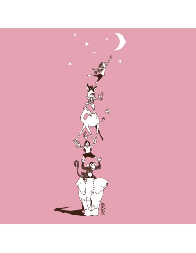 T-shirt coton bio/recyclé équitable Sevilla "Décrocher la lune"