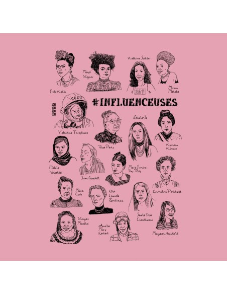 Fairtrade organic/recycled cotton T-shirt SEVILLA "Influenceuses"