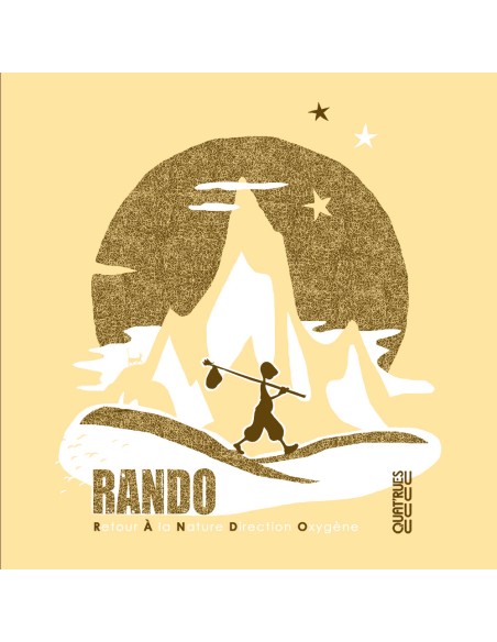 T-shirt coton bio/recyclé équitable Sevilla "RANDO"