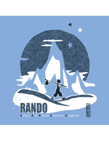 T-shirt coton bio/recyclé équitable Sevilla "RANDO"