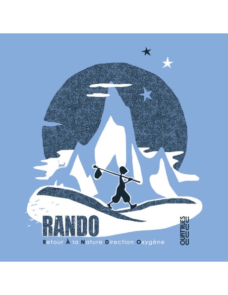T-shirt coton bio/recyclé équitable Sevilla "RANDO"