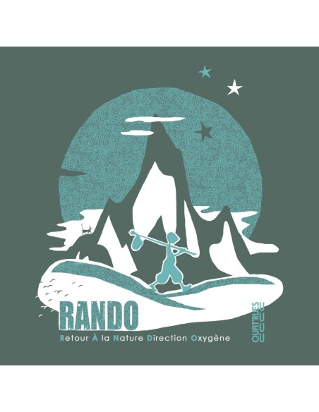 T-shirt coton bio/recyclé équitable Sevilla "RANDO"