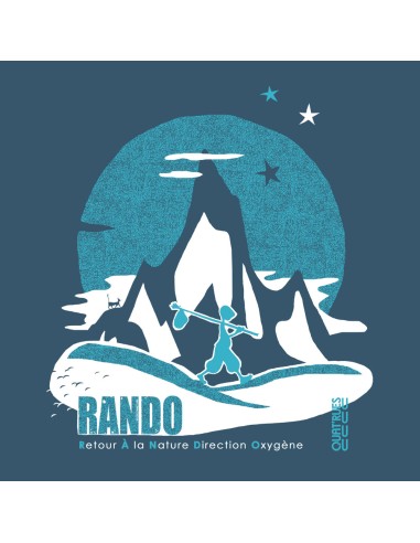 T-shirt coton bio/recyclé équitable Sevilla "RANDO"