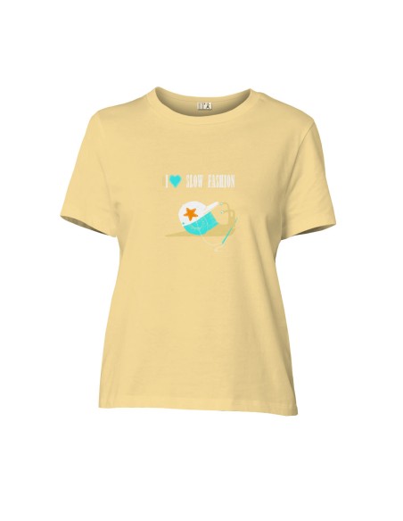 Fair-trade und Bio-/Recycling-Baumwolle T-Shirt SEVILLA "Slow fashion"