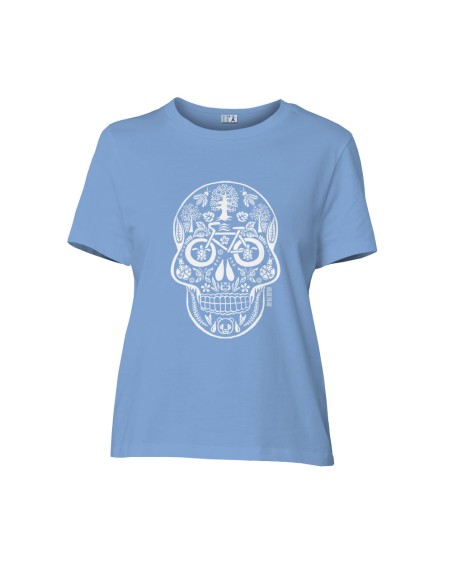 T-shirt coton bio/recyclé équitable Sevilla "Tête de vie"