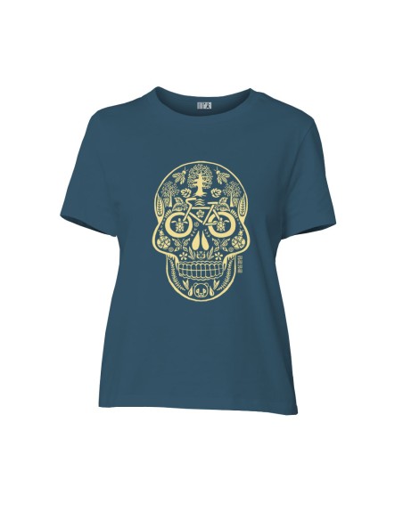 Fair-trade und Bio-/Recycling-Baumwolle T-Shirt SEVILLA "Tête de vie"