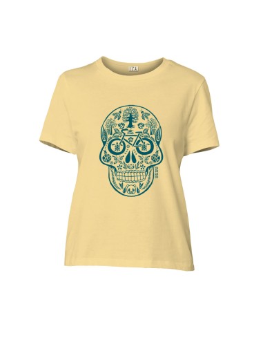 Fair-trade und Bio-/Recycling-Baumwolle T-Shirt SEVILLA "Tête de vie"