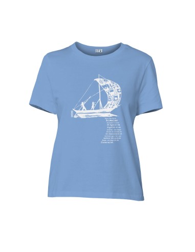 Fairtrade organic/recycled cotton T-shirt SEVILLA "D'un seul souffle"