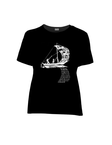 T-shirt coton bio/recyclé équitable Sevilla "D'un seul souffle"