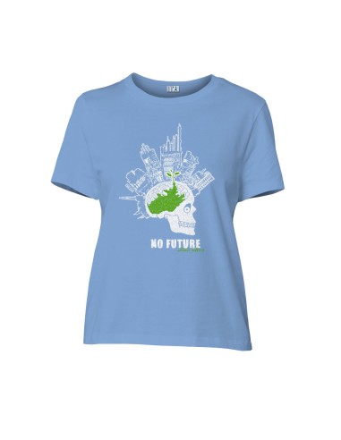 T-shirt coton bio/recyclé équitable Sevilla "No future"
