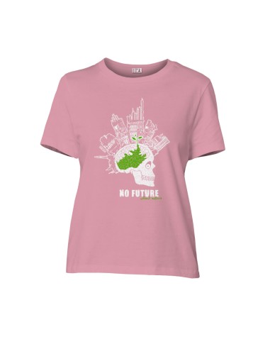 T-shirt coton bio/recyclé équitable Sevilla "No future"