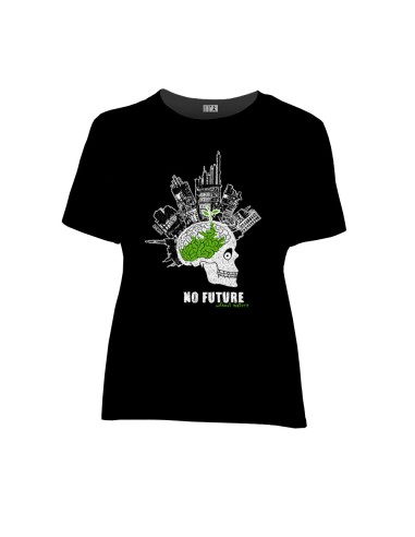 T-shirt coton bio/recyclé équitable Sevilla "No future"