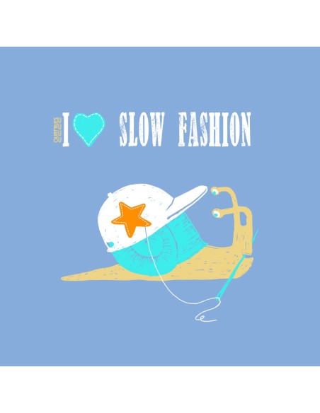 Fair-trade und Bio-/Recycling-Baumwolle T-Shirt SEVILLA "Slow fashion"