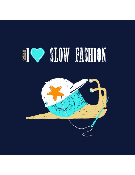 Fair-trade und Bio-/Recycling-Baumwolle T-Shirt SEVILLA "Slow fashion"