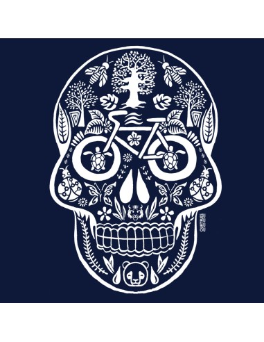 Fair-trade und Bio-/Recycling-Baumwolle T-Shirt SEVILLA "Tête de vie"