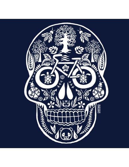 Fair-trade und Bio-/Recycling-Baumwolle T-Shirt SEVILLA "Tête de vie"