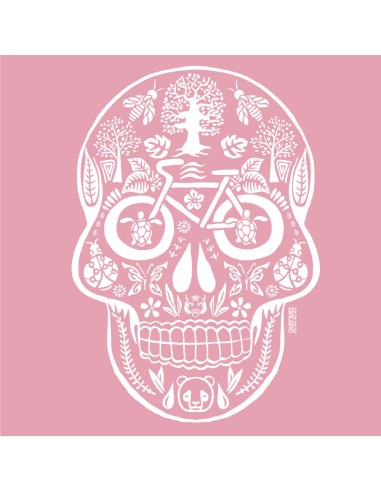 Fair-trade und Bio-/Recycling-Baumwolle T-Shirt SEVILLA "Tête de vie"