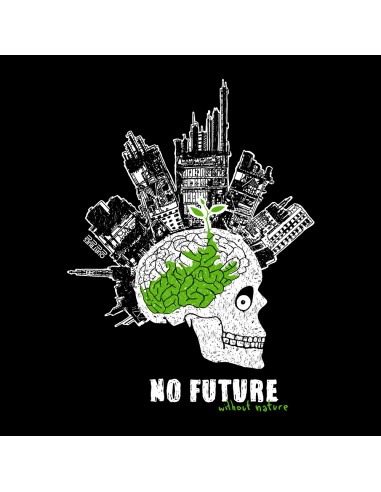 Fairtrade organic/recycled cotton T-shirt SEVILLA "No future"
