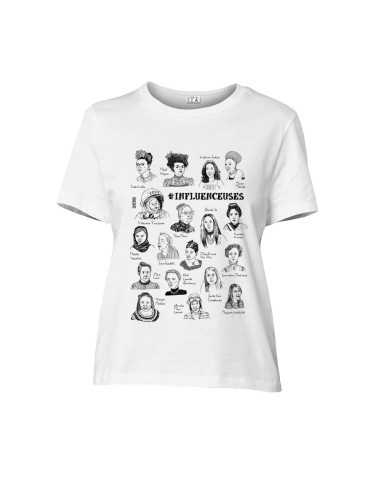 T-shirt coton bio/recyclé équitable Sevilla "Influenceuses"