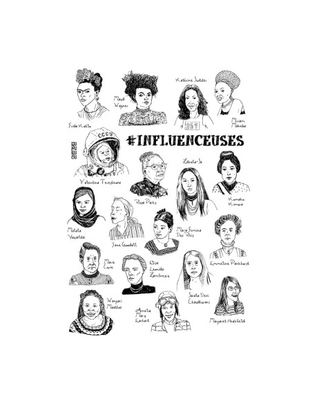 Fairtrade organic/recycled cotton T-shirt SEVILLA "Influenceuses"