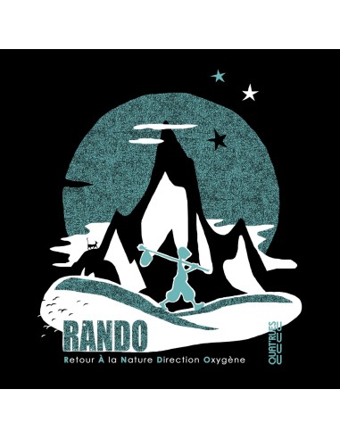 T-shirt coton bio/recyclé équitable Sevilla "RANDO"