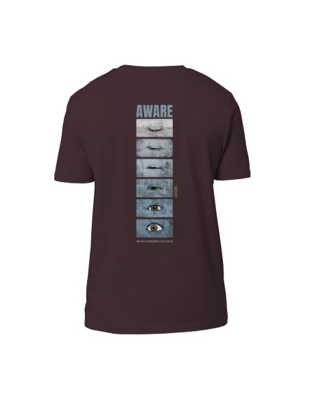 Organic and ethical T-Shirt DOUALA "Aware"