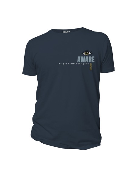 Organic and ethical T-Shirt DOUALA "Aware"