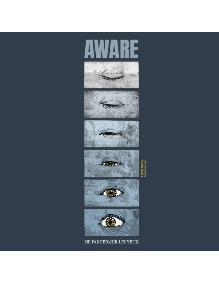 Organic and ethical T-Shirt DOUALA "Aware"