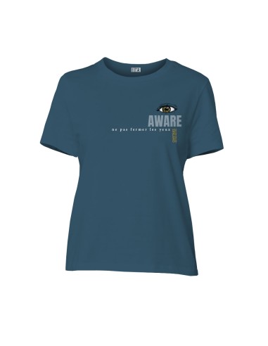 Fair-trade und Bio-/Recycling-Baumwolle T-Shirt SEVILLA "Aware"